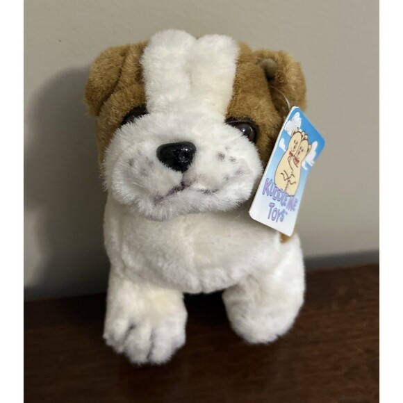 Kellytoy Other - Vintage Kellytoy Playpet English Bulldog Plush Dog with Tags 6"